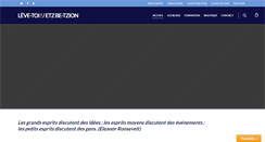 Desktop Screenshot of leve-toi.com